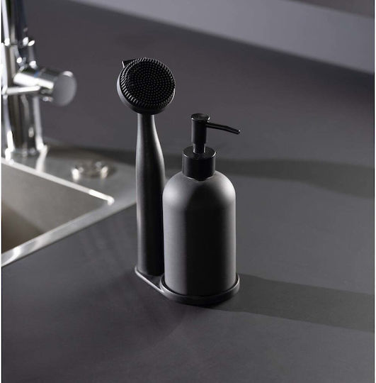 Wenko Dispenser Bucătărie Plastic Negru 400ml