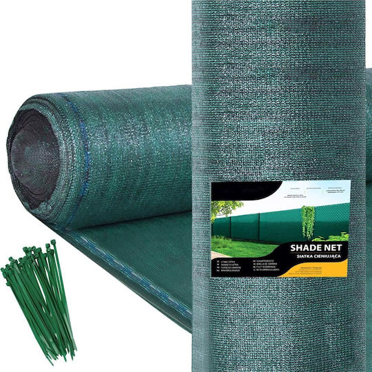 Shade Privacy Net Fence 1.2m Width 25m Length 140g Density Green