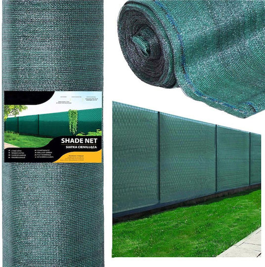 Shade Privacy Net Fence 1.2m Width 25m Length 140g Density Green