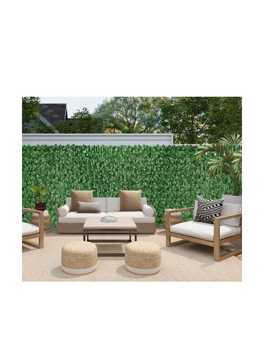 Sersimo Artificial Leaf Screen Panel Fence Balcony 100x500cm Green