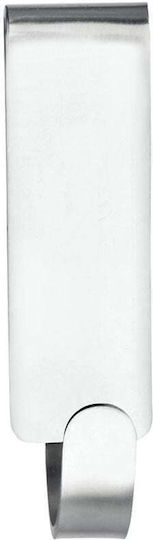 Wenko Vieste Кука Баня Двойно с винтове ​7x5.5см Inox Сребрист