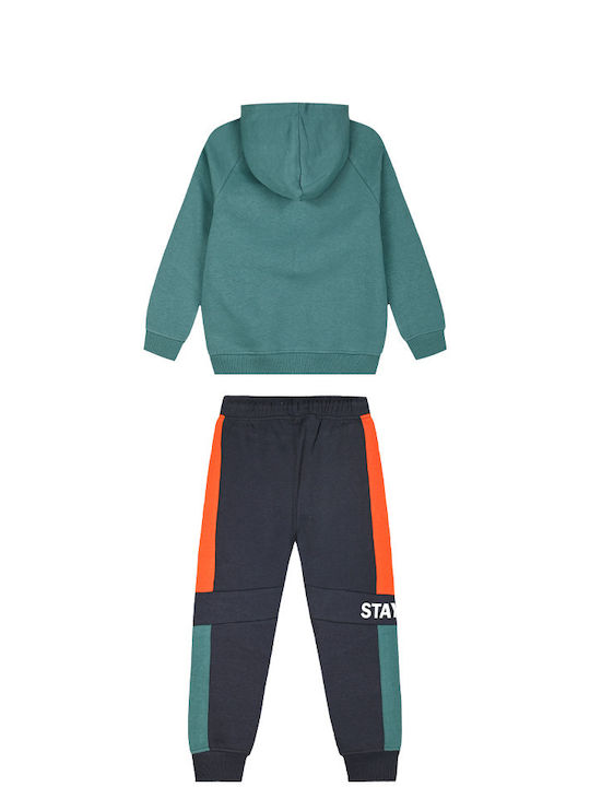 Energiers Kids Sweatpants Set Charcoal