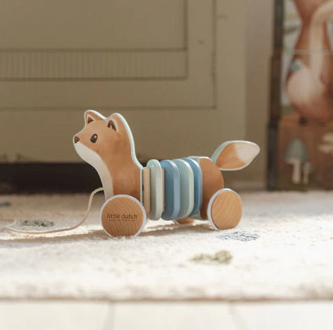 Little Dutch Pull-Along Toy made of Wood for 12++ Months