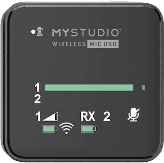 EasyPix MyStudio Wireless Microphone Πέτου, Clip On