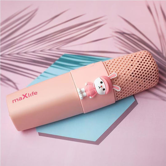 Maxlife Kabelloses Karaoke-Mikrofon MXBM-500 45820 Rosa