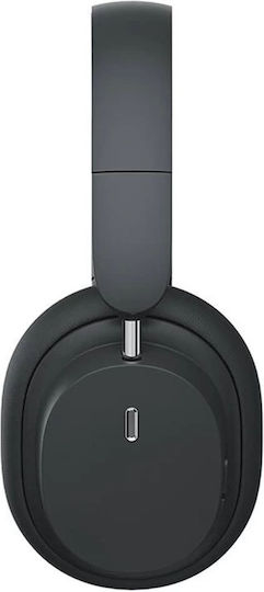 Baseus Bowie D05 Fără fir / Cu fir Over Ear Căști cu 70 ore de Funcționare Negre