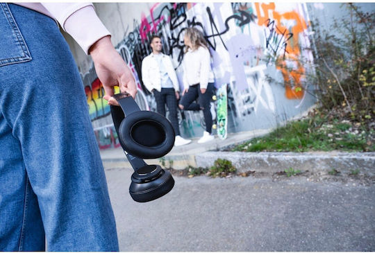 HAMA Fără fir / Cu fir Over Ear Căști cu 18 ore de Funcționare Negre