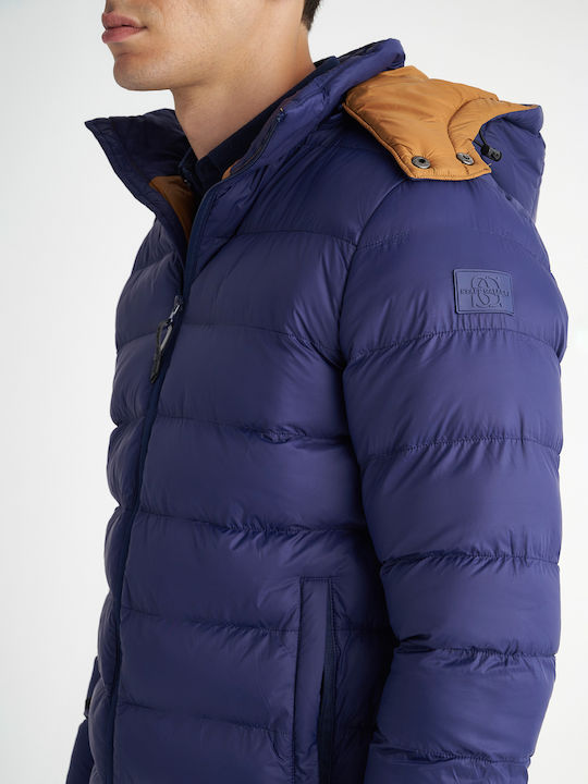 Tyler Χειμωνιάτικο Μπουφάν Puffer Μπλε