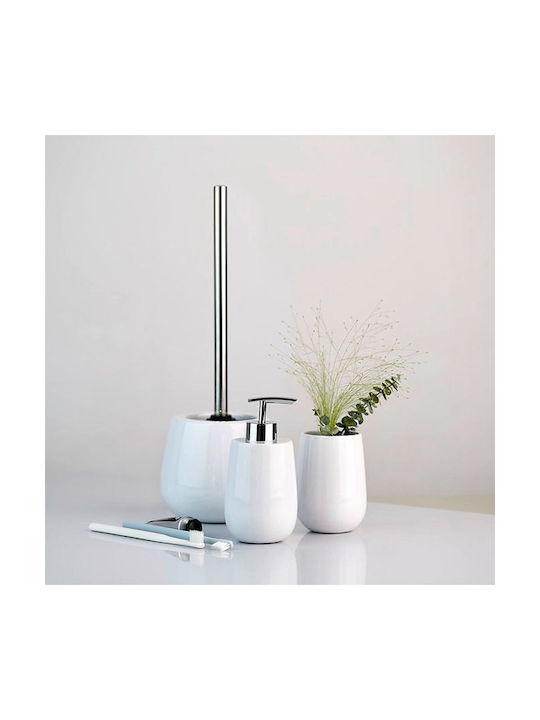 Wenko Malta Dispenser Κεραμικό Λευκό 290ml