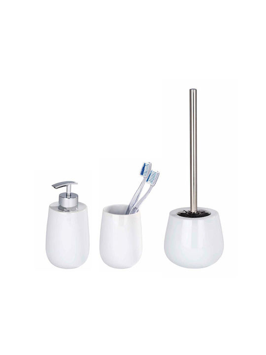 Wenko Malta Dispenser Κεραμικό Λευκό 290ml