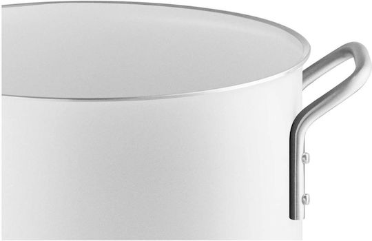 Eva Solo White Line Βαθιά Κατσαρόλα από Αλουμίνιο 7lt / 24cm