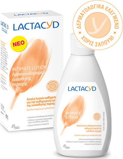 Lactacyd Intimate Lotion Почистващ продукт за чувствителна зона 300ml Лосион Почистване 300мл