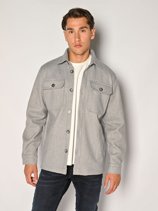 Brokers Jeans Overshirt Πουκάμισο Grey