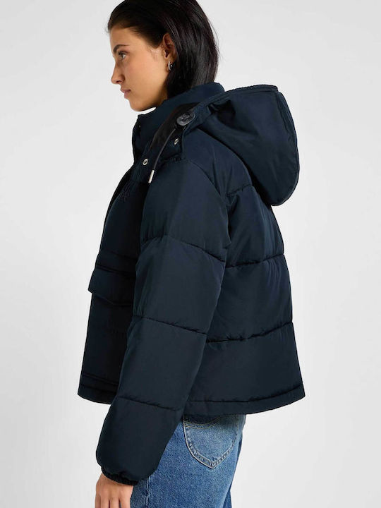 Scurtă Jachetă de femei Puffer Black