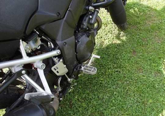 Moto Discovery V-strom Dl650 Foot Peg Μοτοσυκλέτας in Silver Color 0001-38