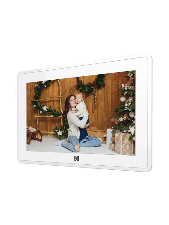 Kodak Digital Photo Frame 10 Inch Resolution 1280x800 White RCF-106H