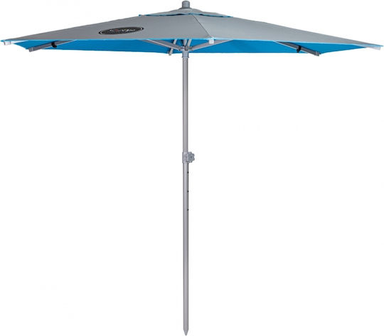 Campo Folding Beach Umbrella Sky Blue