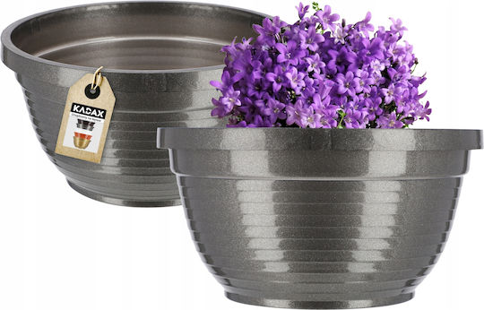 Kadax Friedhofstopf Plastik Grab-Schale 13cm