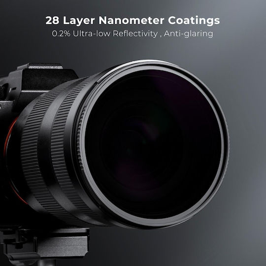 K&F Concept Nano-x Filter Light Pollution 82mm for Camera Lenses
