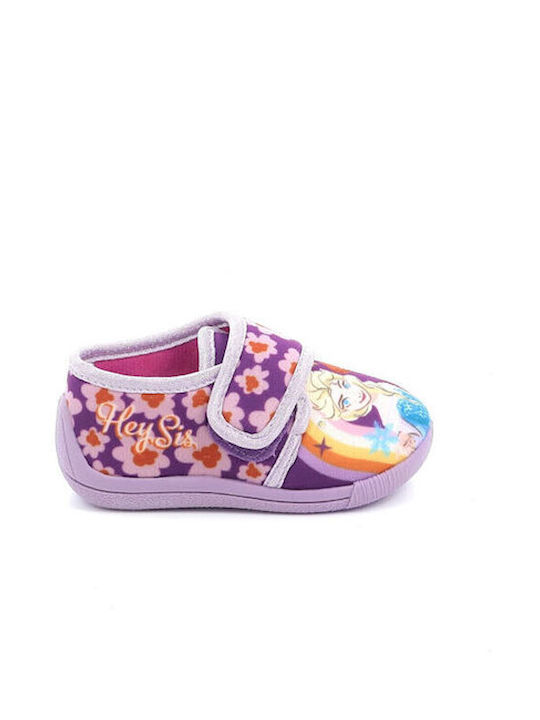 Frozen District Kids Slippers Lilac