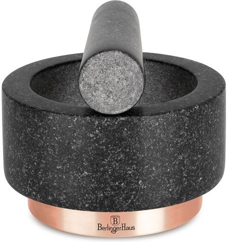 Pestle Mortar Berlinger Haus Bh8608 Black Rose