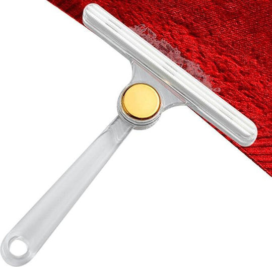 Animal Hair Removal Brush Zola 2 Silicone Heads Long Smooth 14.5 X 12 Cm White