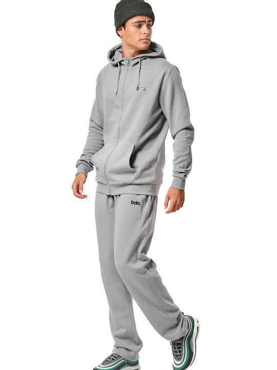 Body Action Sweatshirt Fleece Silver Grey