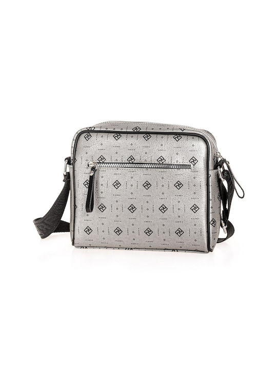 Pierro Accessories Monogram Women's Bag Crossbody Silver