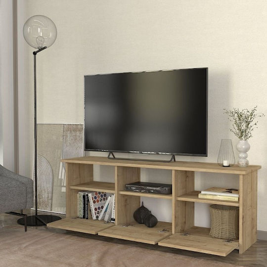 TV Stand Mahen Sapphire Oak L140xD35xH49.8cm