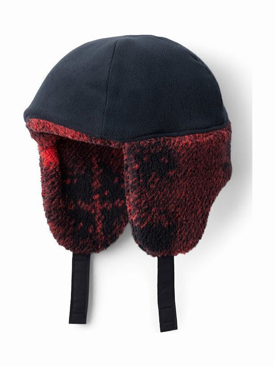 Kids Beanie Fleece Red