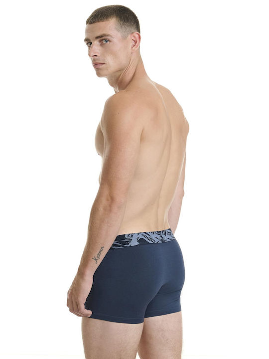 Ανδρικά Μποξεράκια Μπλε 2Pack