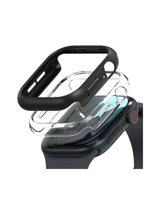 Ringke Slim 2-Pack Πλαστική Θήκη σε Διάφανο χρώμα για Apple Watch 10 46mm