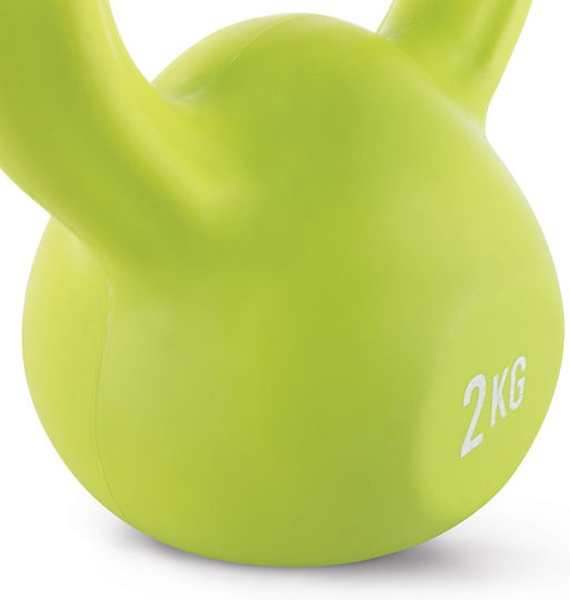 AMILA Kettlebell PVC 2kg Yellow