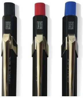 Caran D'ache Mechanical Pencil with Sharpener 1pcs Blue