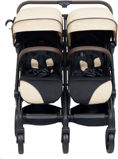 Kiddo Kidduo2.0 Cărucior dublu Potrivit pentru Nou-născut Mocha