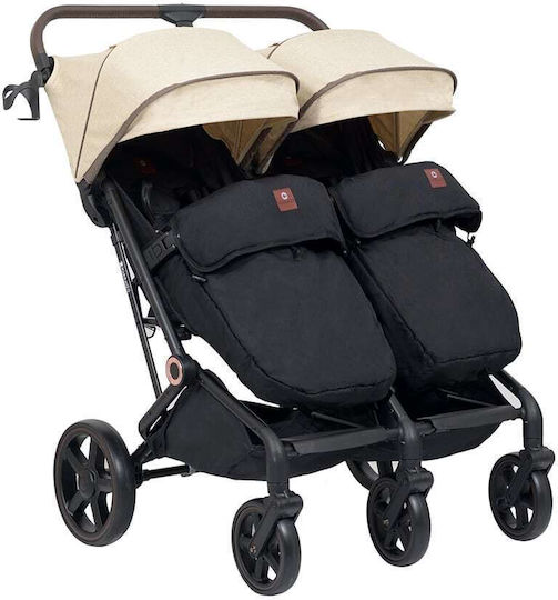 Kiddo Kidduo2.0 Cărucior dublu Potrivit pentru Nou-născut Mocha