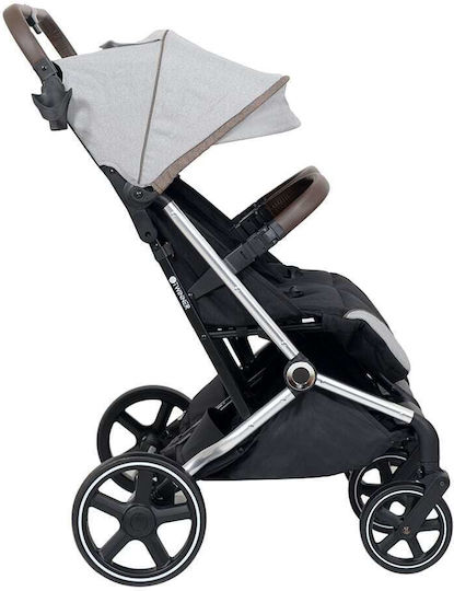 Belletti Twinner Doppelter Kinderwagen Geeignet für Neugeborene Charcoal