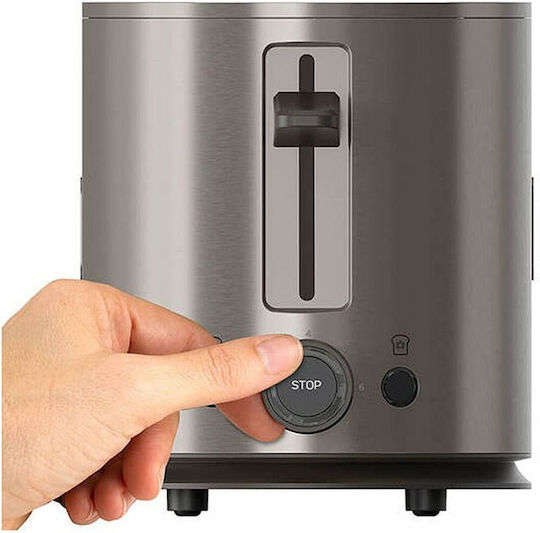 Black & Decker Toaster 2 Slots 1500W Black