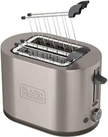 Black & Decker Тостер Двуместна 900W Черен