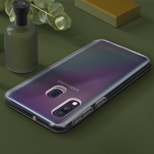 Araree A Back Cover Σιλικόνης Διάφανο (Galaxy A40)