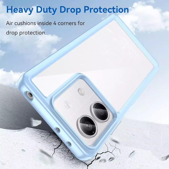Hurtel Outer Space Back Cover Silicone / Plastic with Strap Blue (Redmi Note 13 5G)