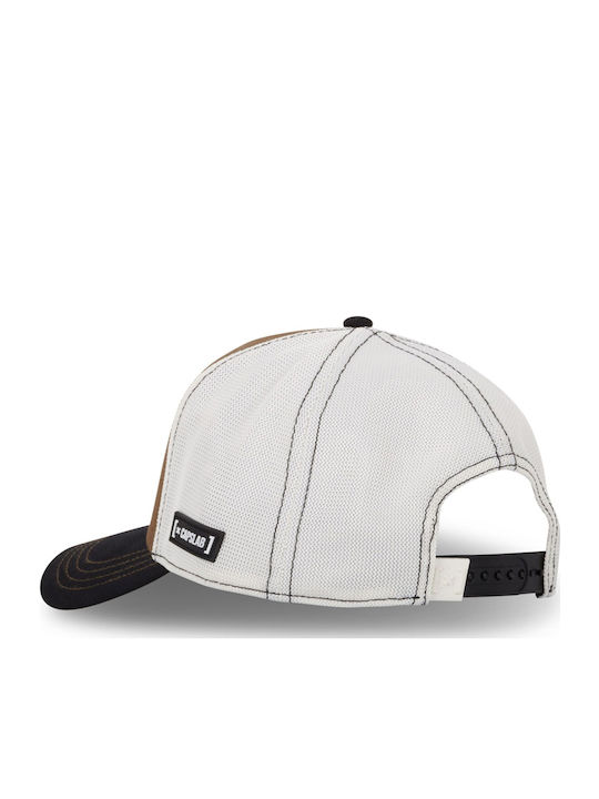 Capslab Damen Trucker Jockey Braun CL-ART-1-PCT-MONA