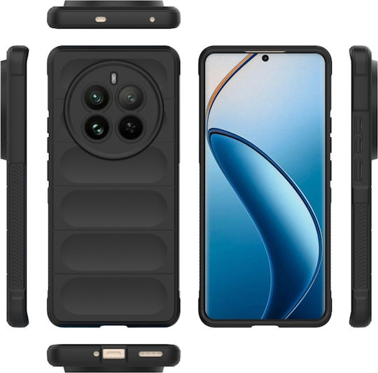 Techsuit Shield Задна корица Силикон Черно (Realme 12 Pro - Реалме 12 Про)