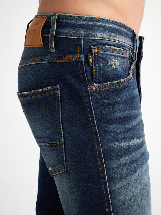 Sapphire Men's Jeans Pants With Slim Tapered Fit Sapphire