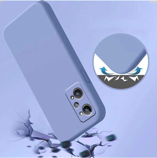 Forcell Lite Umschlag Rückseite Silikon Lila (Realme GT Neo 2 / Realme GT Neo 3T 5G)