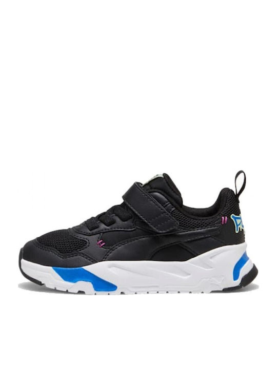 PUMA Trinity Schwarze Kinder Sneaker