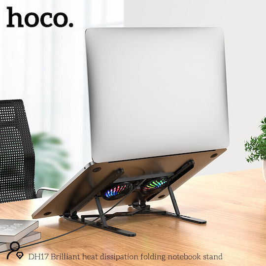Hoco DH17 Cooling Pad για Laptop έως 17" με 2 Ανεμιστήρες