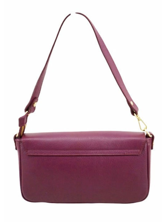 Mybag Leather Women's Bag Crossbody Burgundy