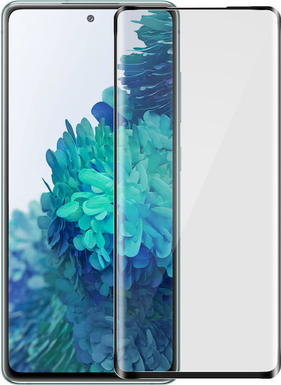 Tempered Glass Screen Protector Samsung Galaxy S20 Fe 9h Sloped Bigben Black