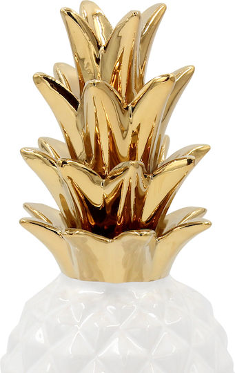 Keskor Decorative Pineapple Pineapple made of Ceramic Material 12x12x27cm 1pcs